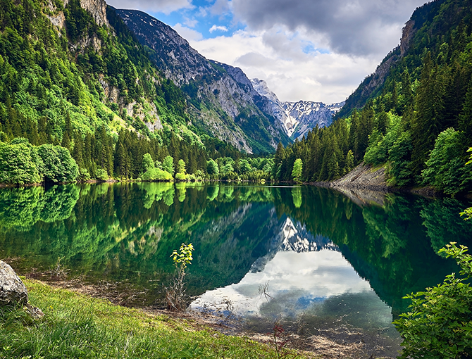 wasser-in-den-wäldern-und-bergen-umwelt