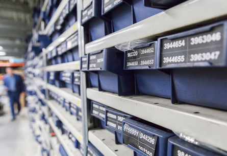 product-bins-on-racking-spare-parts