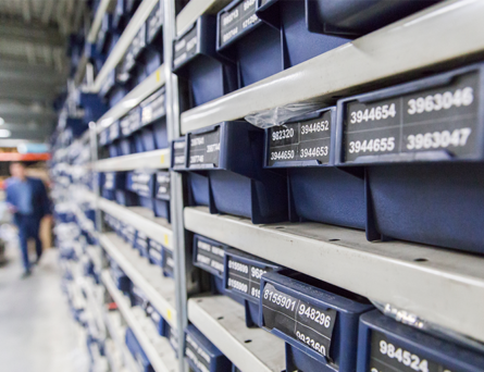 product-bins-on-racking-spare-parts