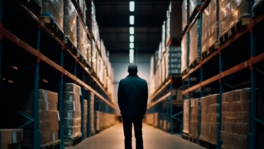 executive-looking-down-aisle-of-racking-inventory-assessment
