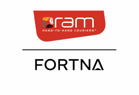 RAM Hand-to-Hand Couriers and FORTNA joint logo - FORTNA
