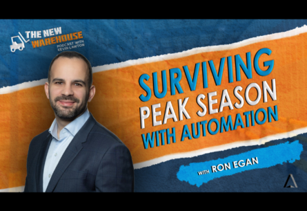 Ron Egan, FORTNA SVP, joins The New Warehouse Podcast to discuss peak season planning with flexible warehouse automation